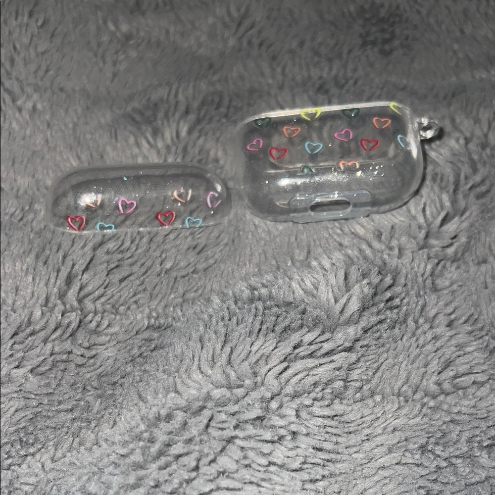 SHEIN Clear Heart Pattern Smartwatch Case